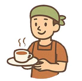 飲食店スタッフのイメージ画像